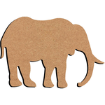 MDF Figuur - Olifant