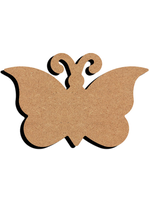 Gomille MDF Figuur - Vlinder