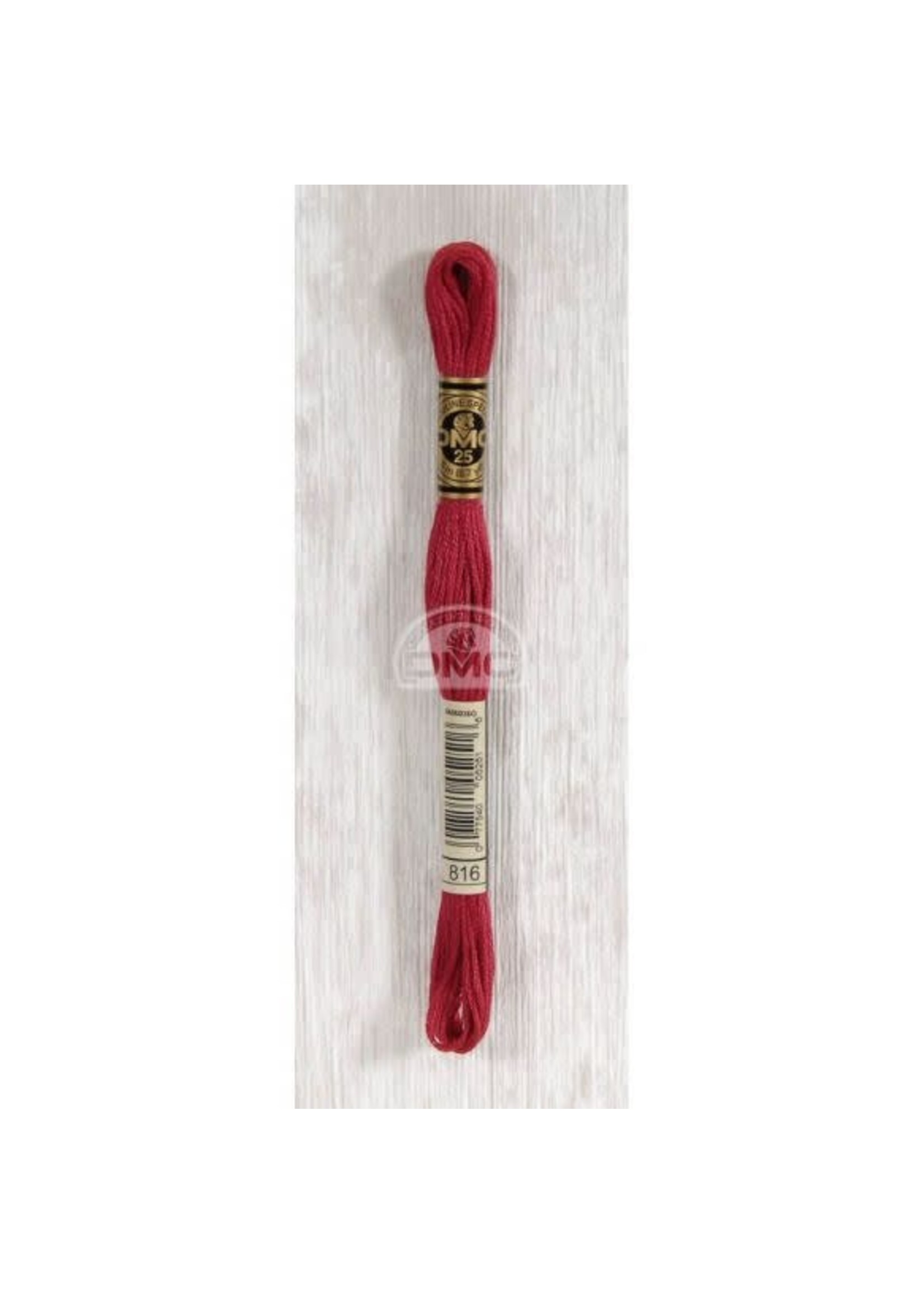 DMC DMC Mouliné Splijtzijde -  Rood (0816)