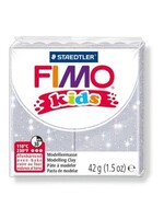 Fimo Fimo - Kids boetseerklei 42 gram Glitterzilver