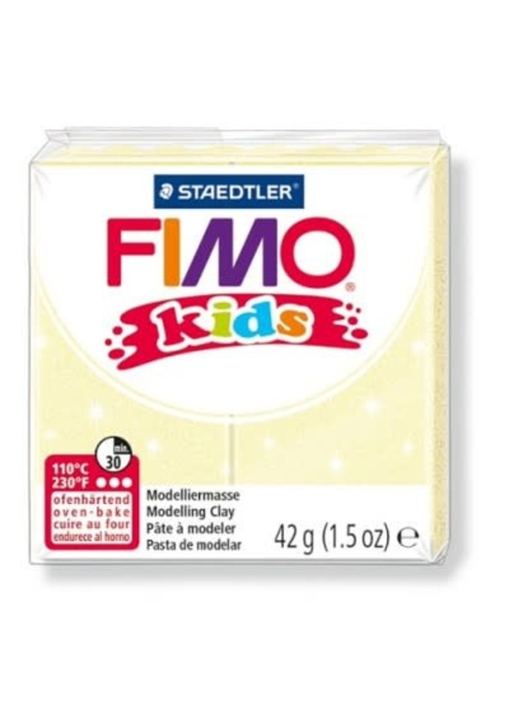 Fimo Fimo - Kids boetseerklei 42 gram Lichtgeel