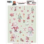 Yvonne Creations Cutting Sheet - Yvonne Creations - Christmas Scenery - Small Elements A