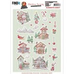 Yvonne Creations Cutting Sheet - Yvonne Creations - Christmas Scenery - Small Elements B