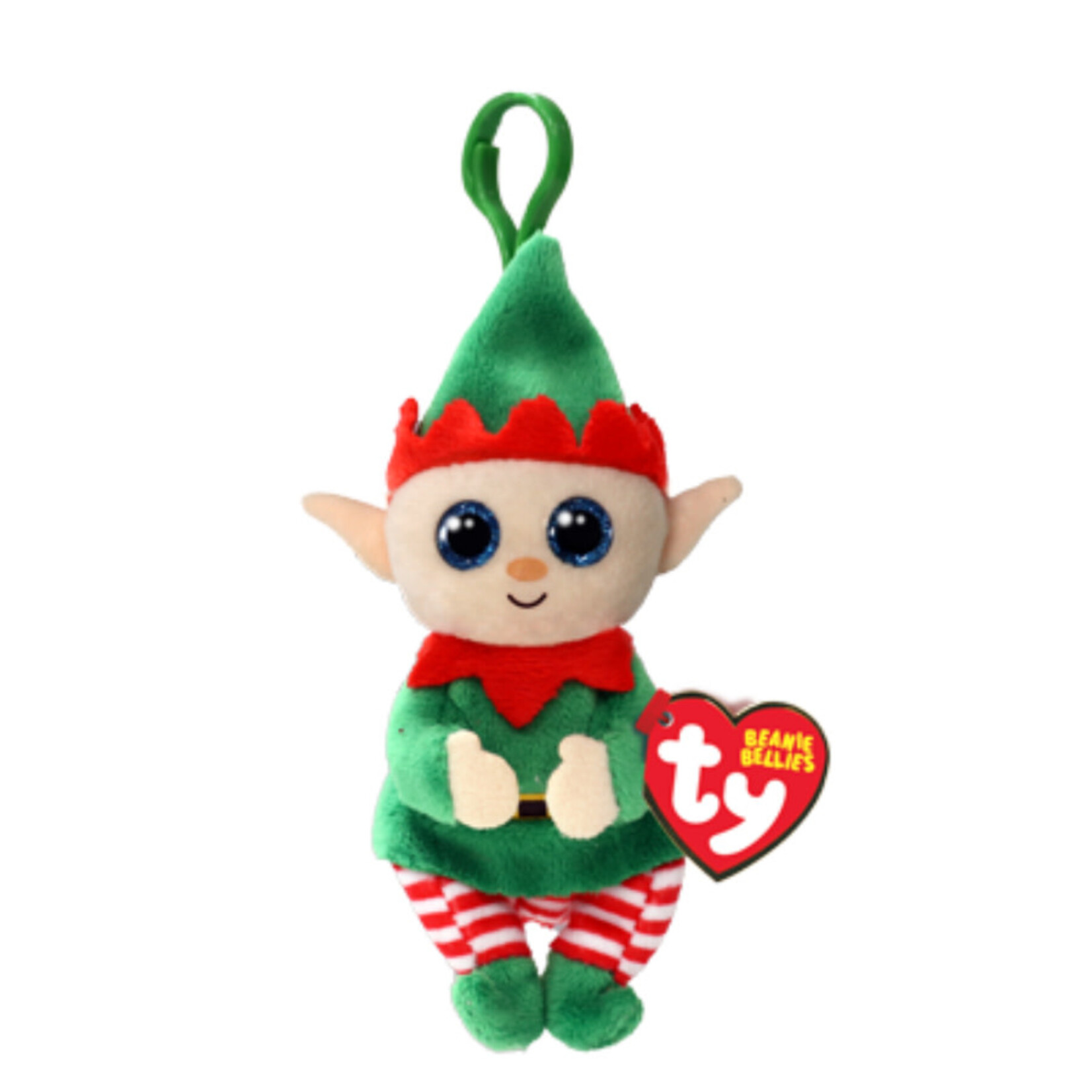 Ty TY Beanie Boo's Clip Christmas Elf Elfonzo 7 cm