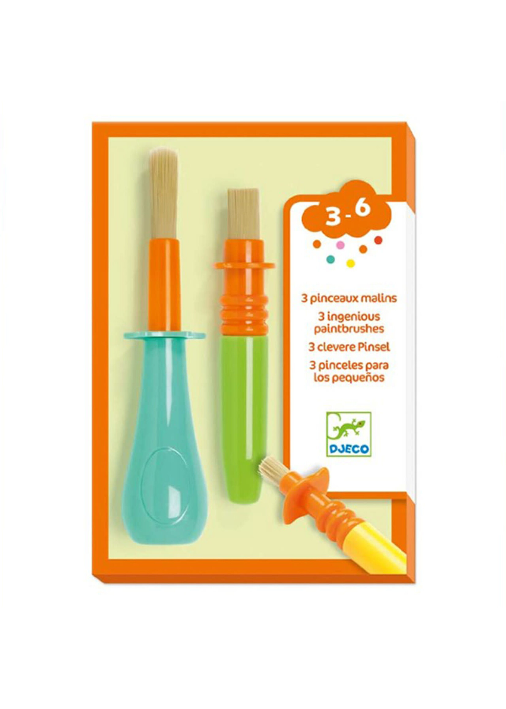 Djeco Djeco 9007 Slimme kwasten (3 stuks)