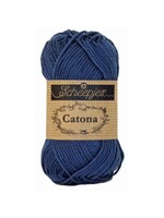 Scheepjes Scheepjes - Catona 50 gram Light Navy (Blauw 164)