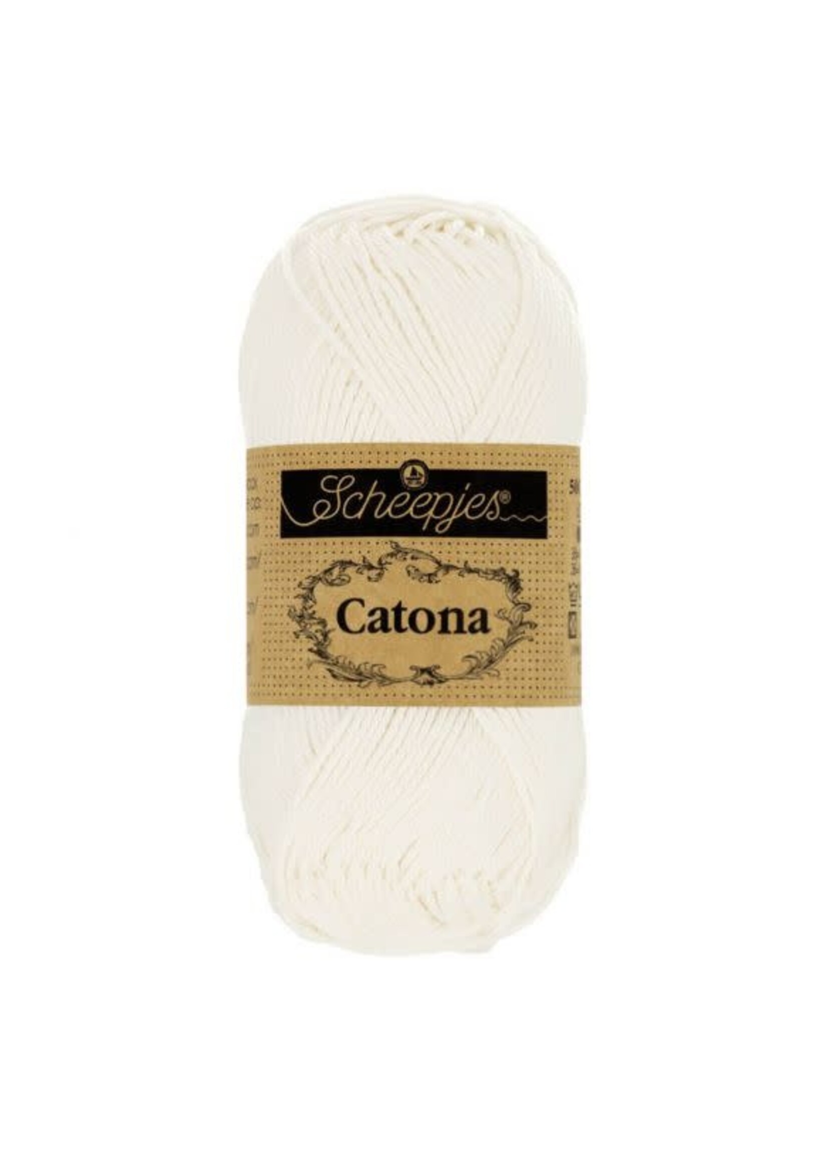 Scheepjes Scheepjes - Catona 50 gram Bridal White (Ecru - 105)