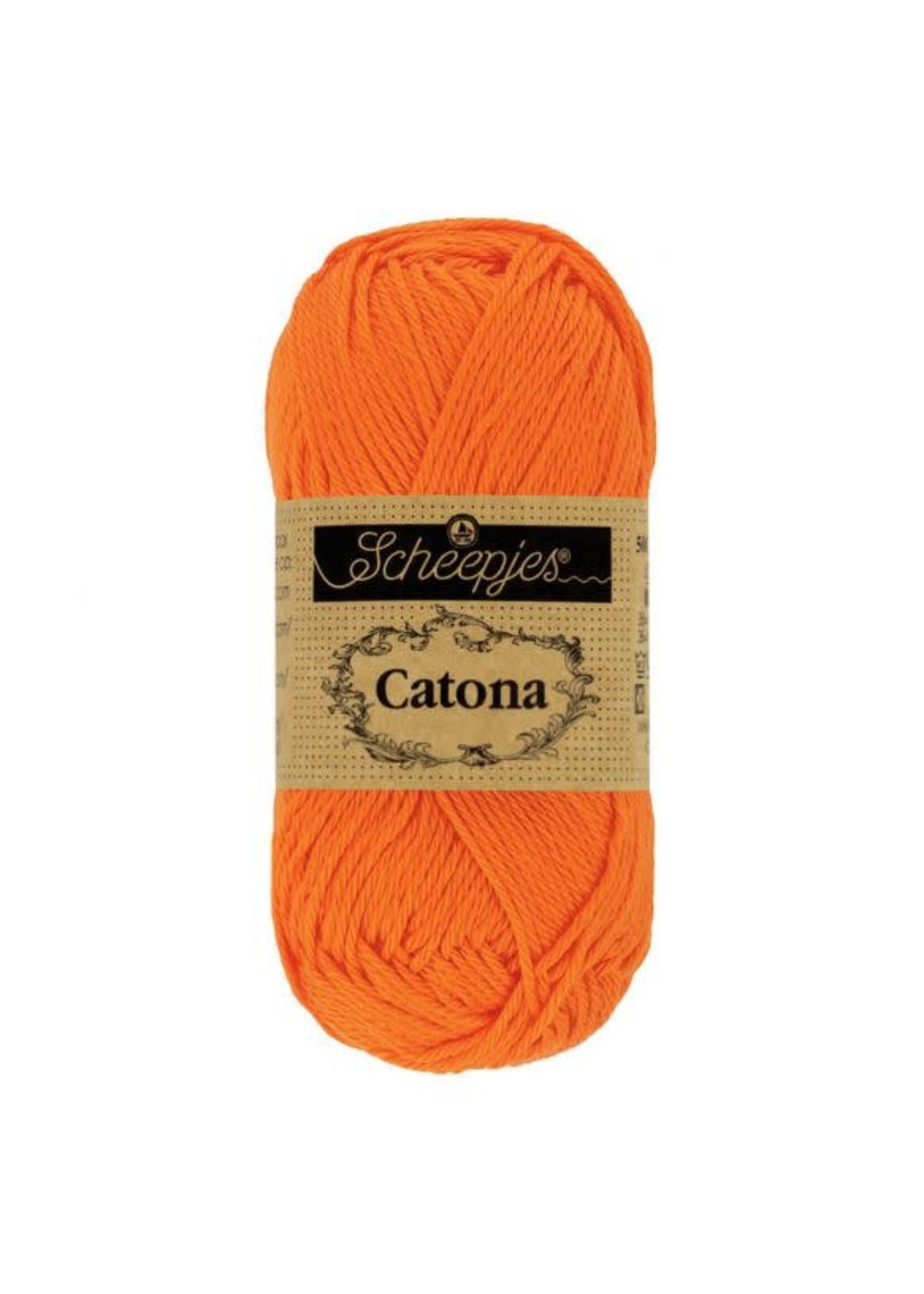 Scheepjes Scheepjes - Catona 50 gram Tangerine (Oranje)