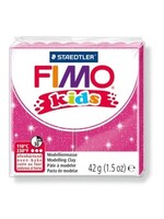 Fimo Fimo - Kids boetseerklei 42 gram Glitterrose