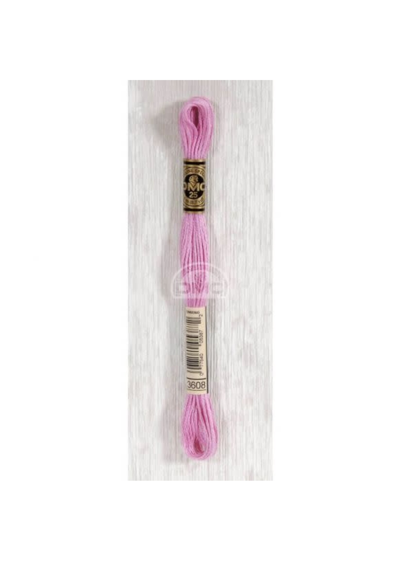 DMC DMC Mouliné splijtzijde - Roze (3608)