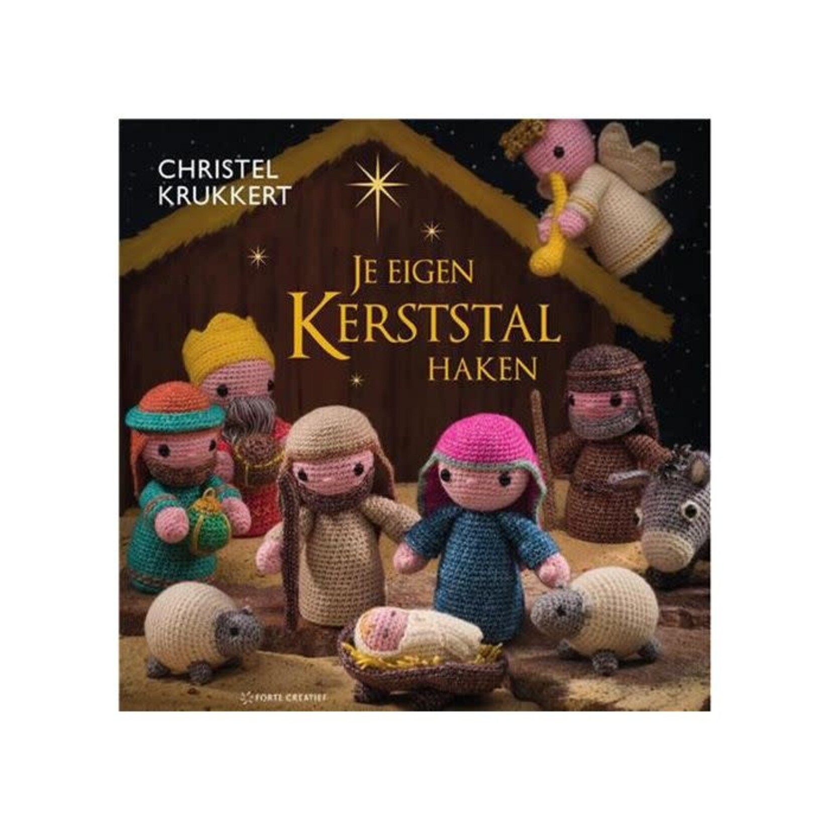 Boek Haakboek Christel Krukkert Je eigen kerststal haken