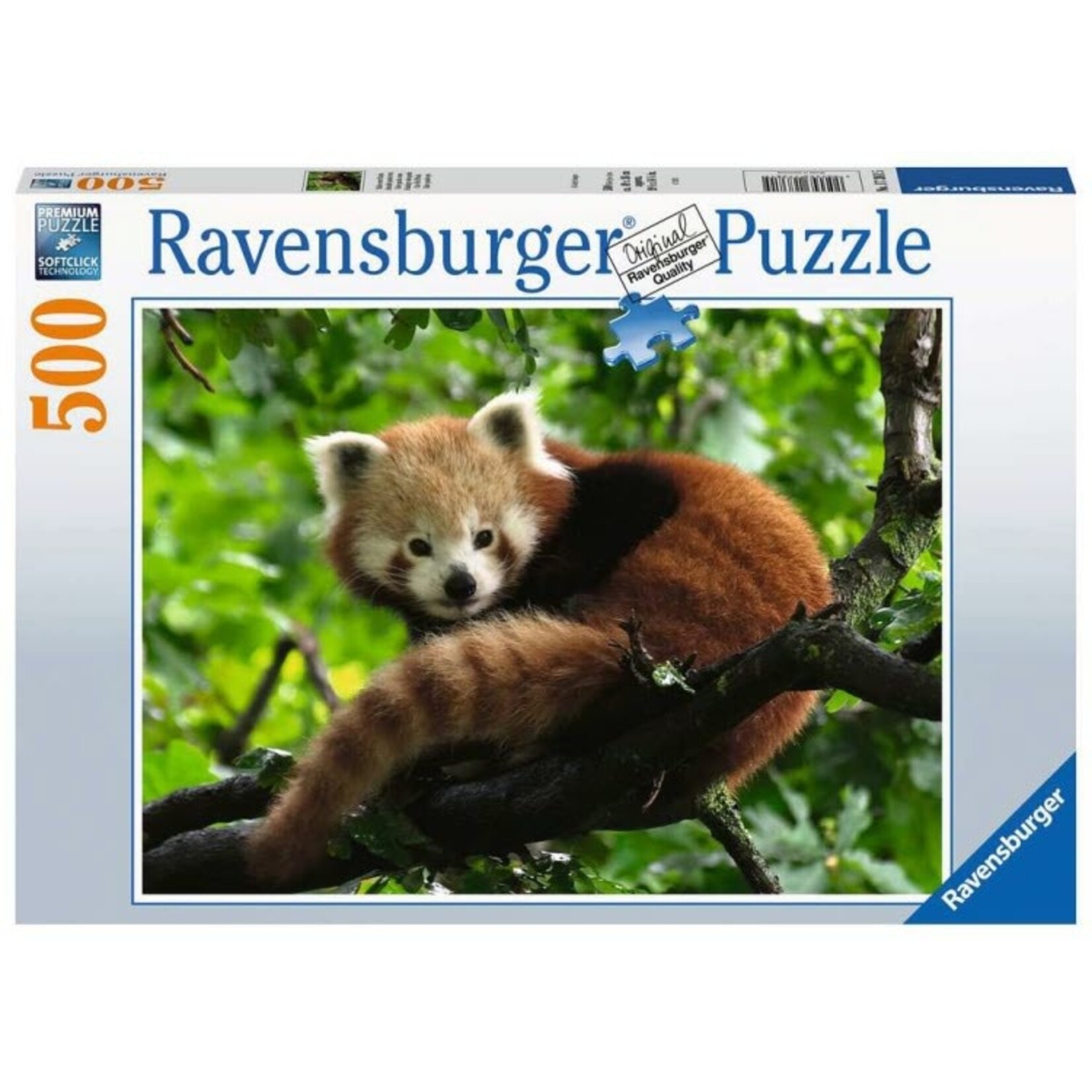 Ravensburger Ravensburger puzzel Schattige Rode Panda (500 stukjes)