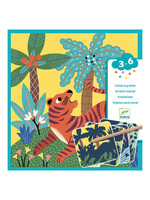 Djeco Djeco 9095 Kraskaarten - Grote dieren