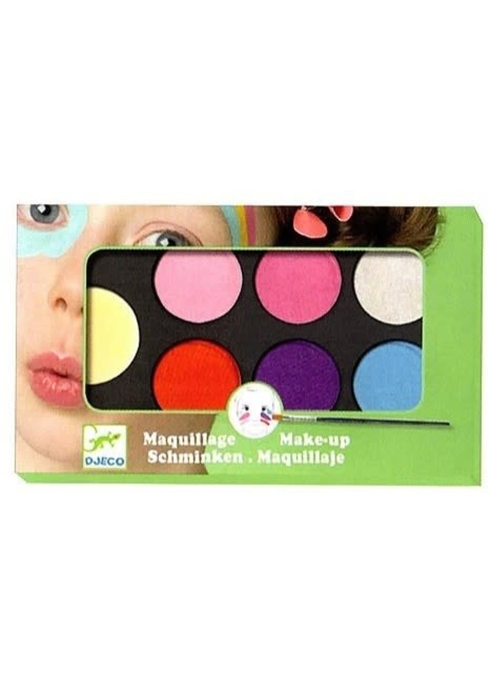Djeco Djeco 9231 Schminken - 6 schattige kleuren
