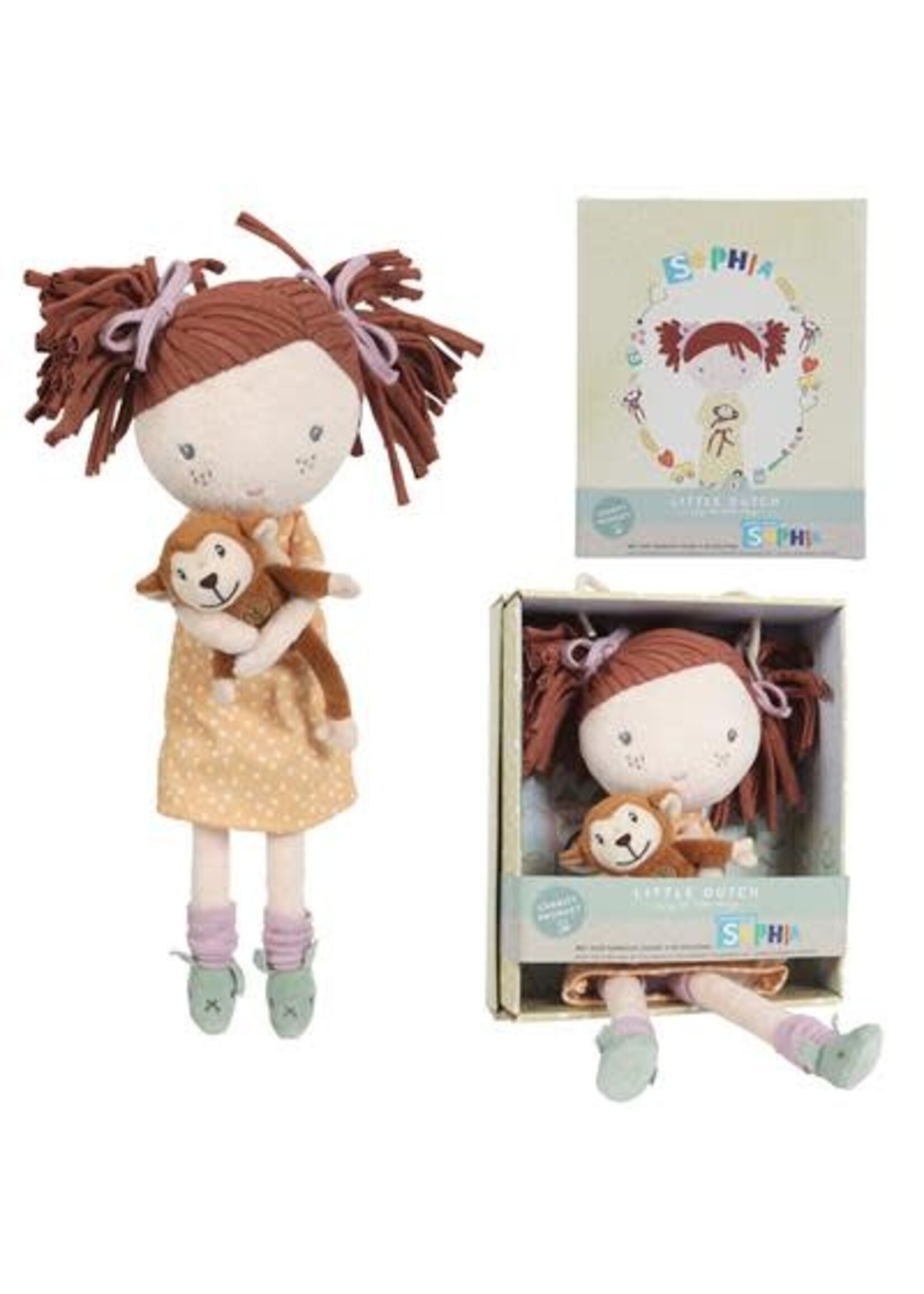 Little Dutch Little Dutch Knuffelpop Sophia (35 cm)