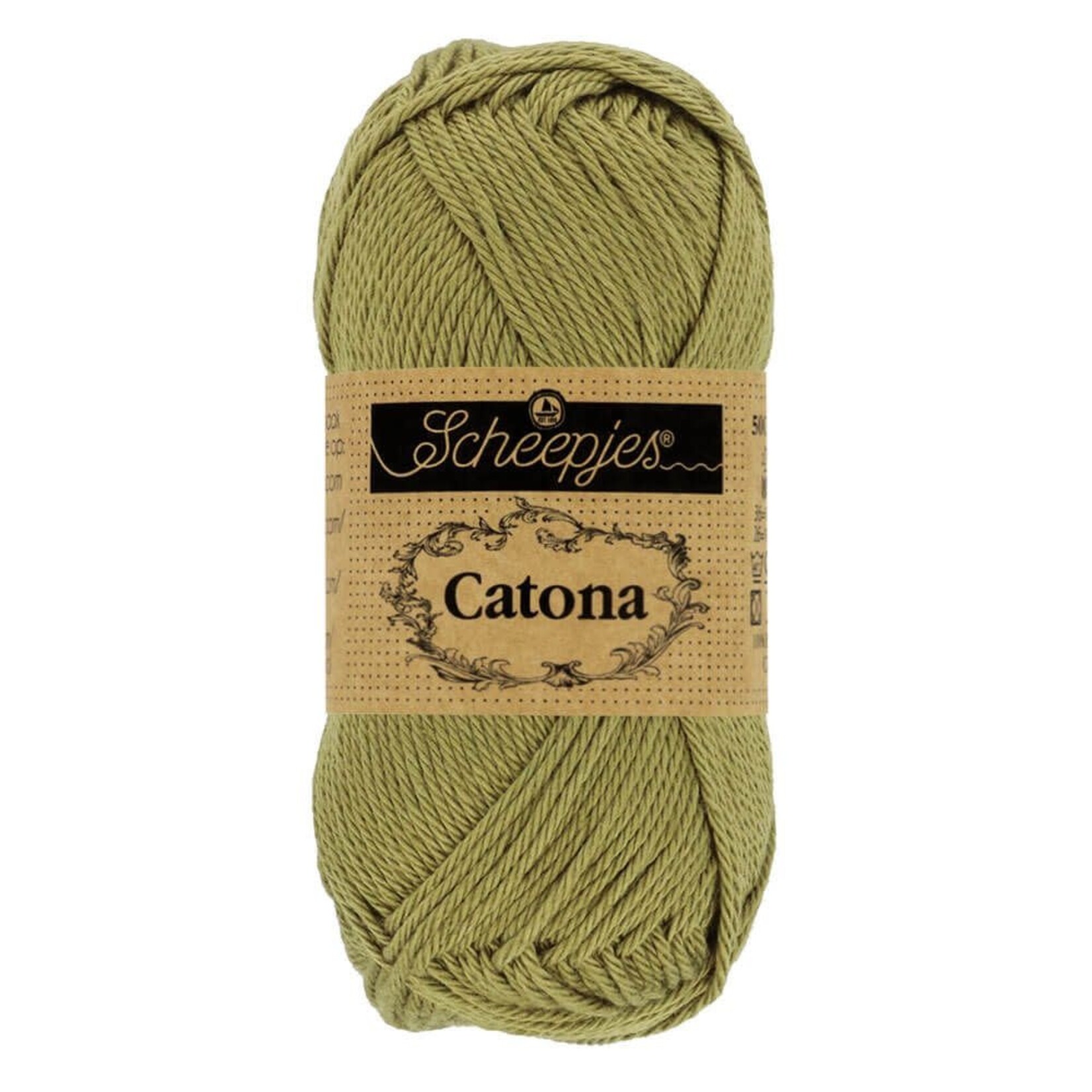 Scheepjes Scheepjes - Catona 50 gram Willow (Groen)