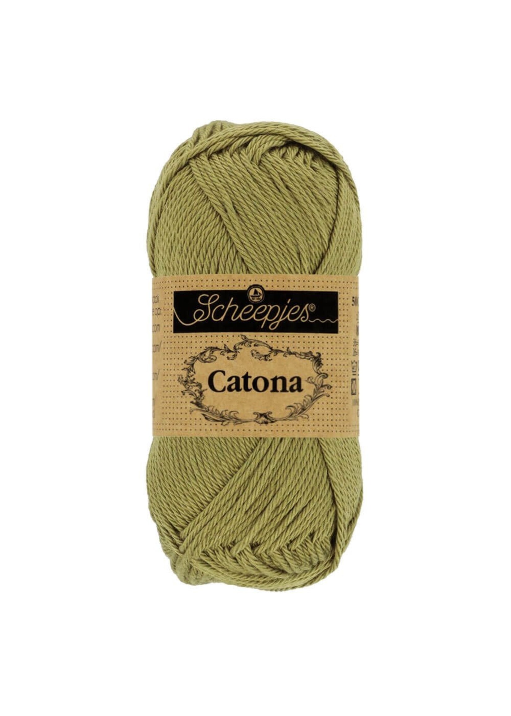 Scheepjes Scheepjes - Catona 50 gram Willow (Groen 395)