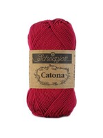 Scheepjes Scheepjes - Catona 50 gram Ruby (Rood) 517