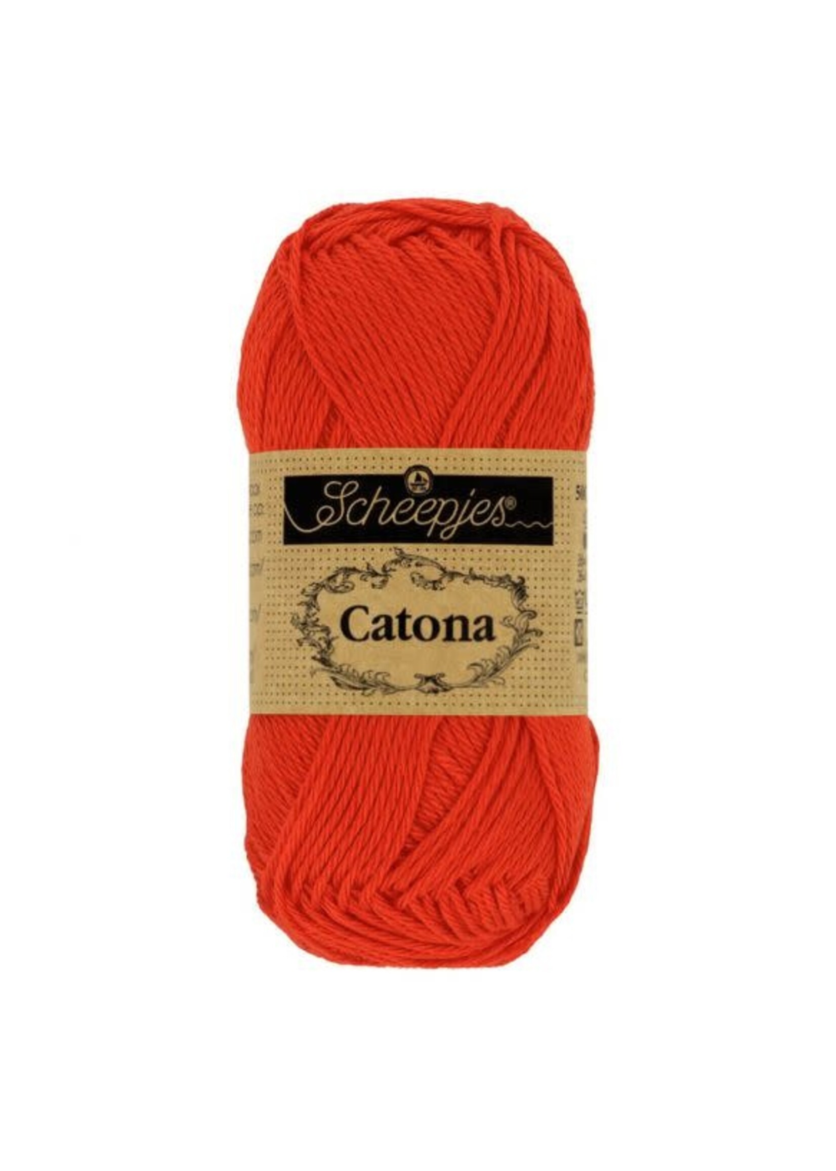 Scheepjes Scheepjes - Catona 50 gram Poppy Rose (Rood)