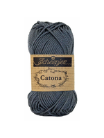 Scheepjes Scheepjes - Catona 50 gram Charcoal (Grijs 393)