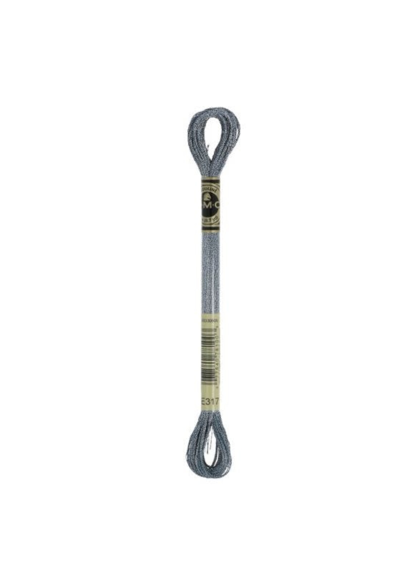 DMC DMC Metallic Splijtgaren - Grijs (E0317)