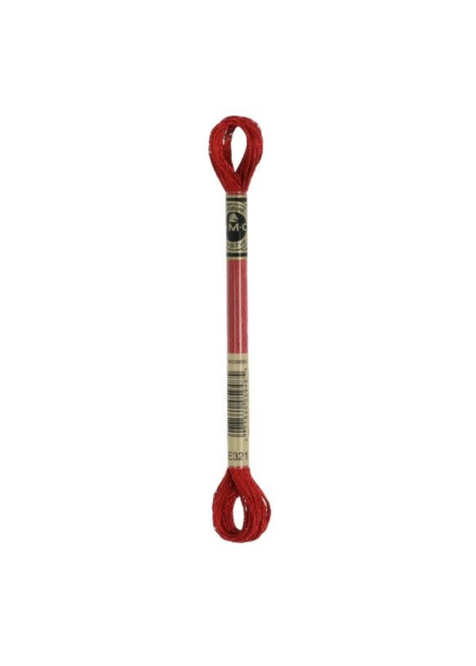 DMC DMC Metallic Splijtgaren - Rood (E0321)