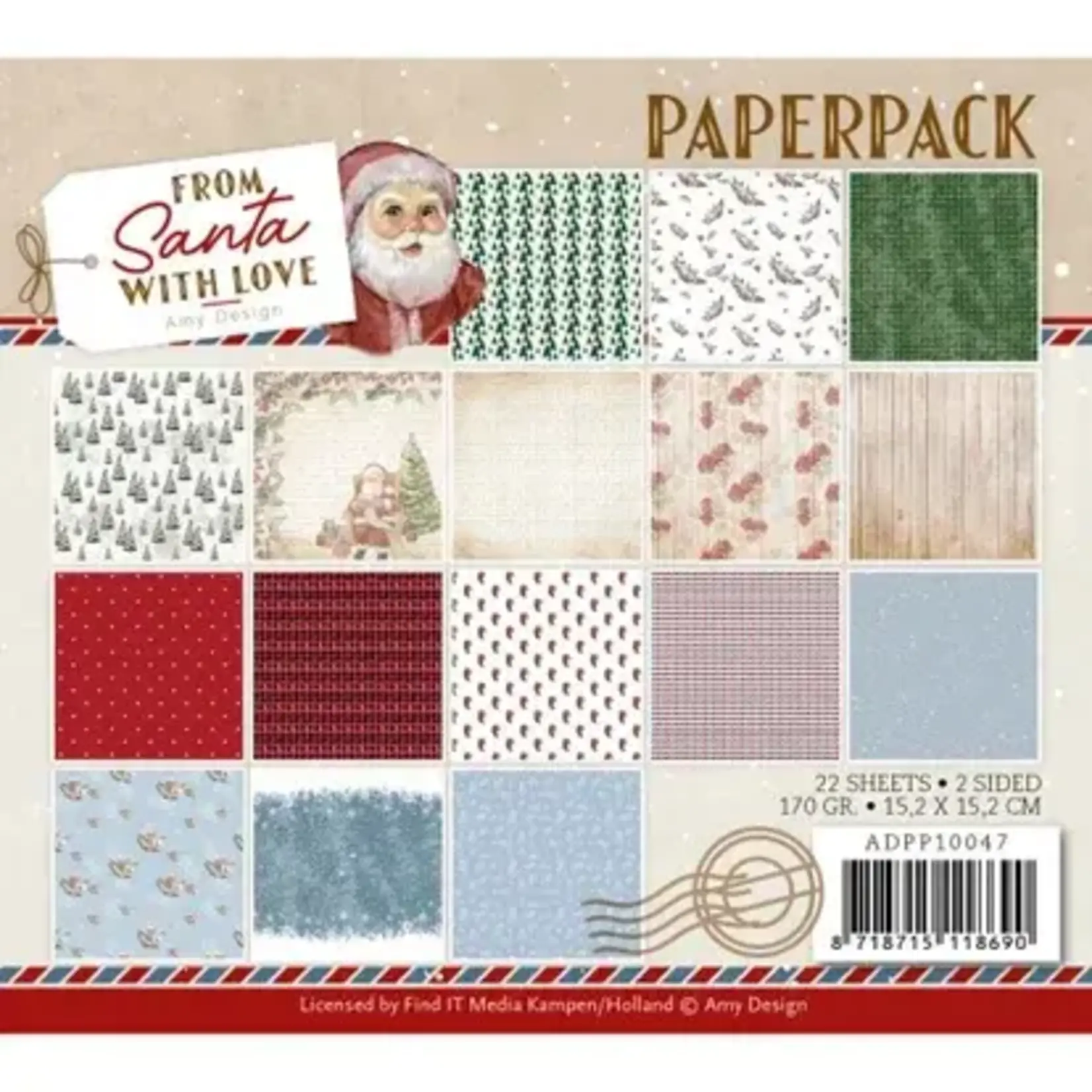 Amy Design Paperpack - Amy Design From Santa with love