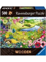 Ravensburger Ravensburger puzzel  Hout - Wilde Tuin (500 stukjes)