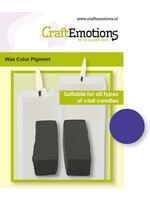 Craftemotions CraftEmotions Waskleurpigment donkerblauw-violet 2 sticks 30 x 10 x 10mm = +/- 5 gr
