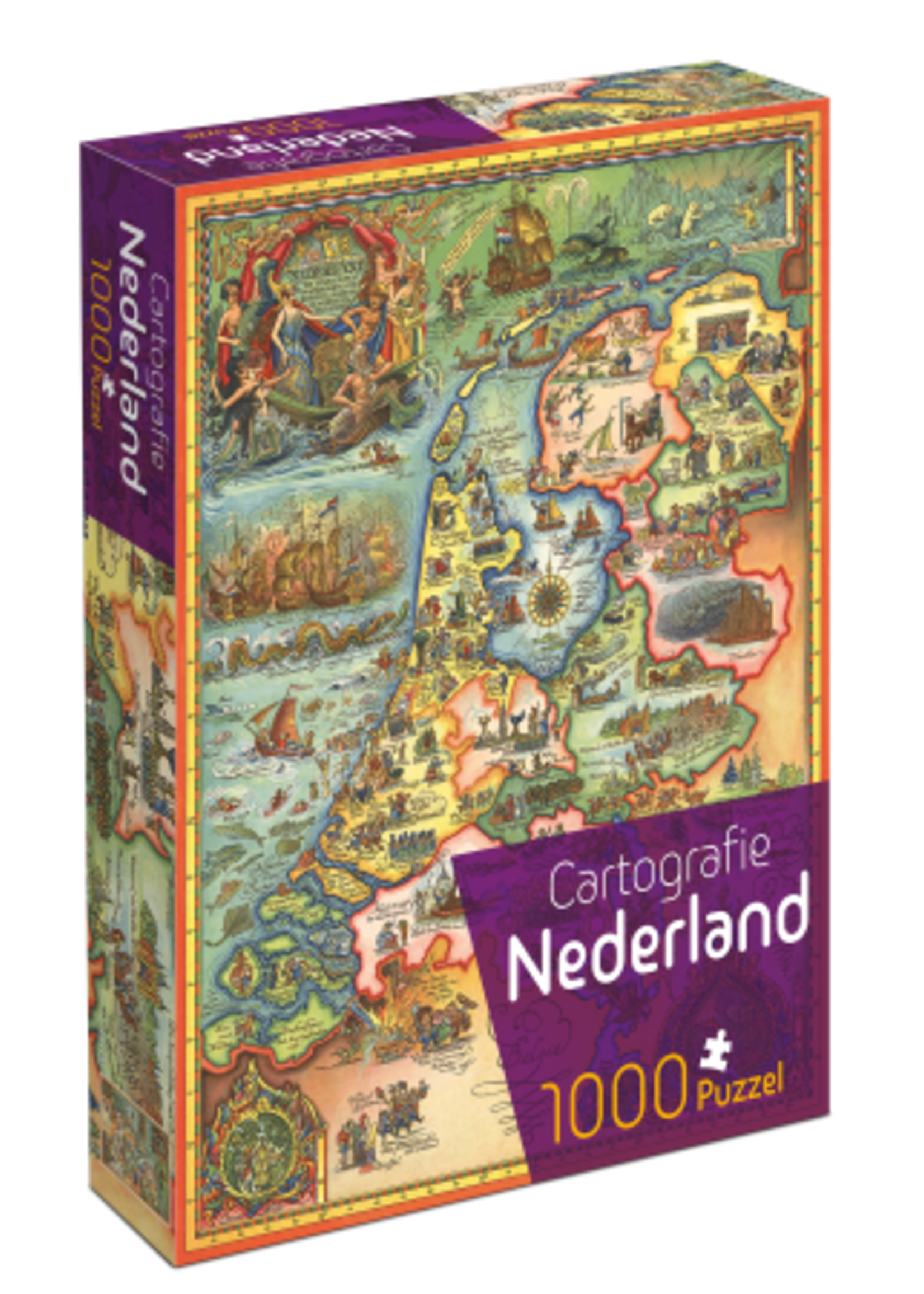 Tucker's Fun Factory Tuckers Fun Factory Cartografie Nederland (1000)