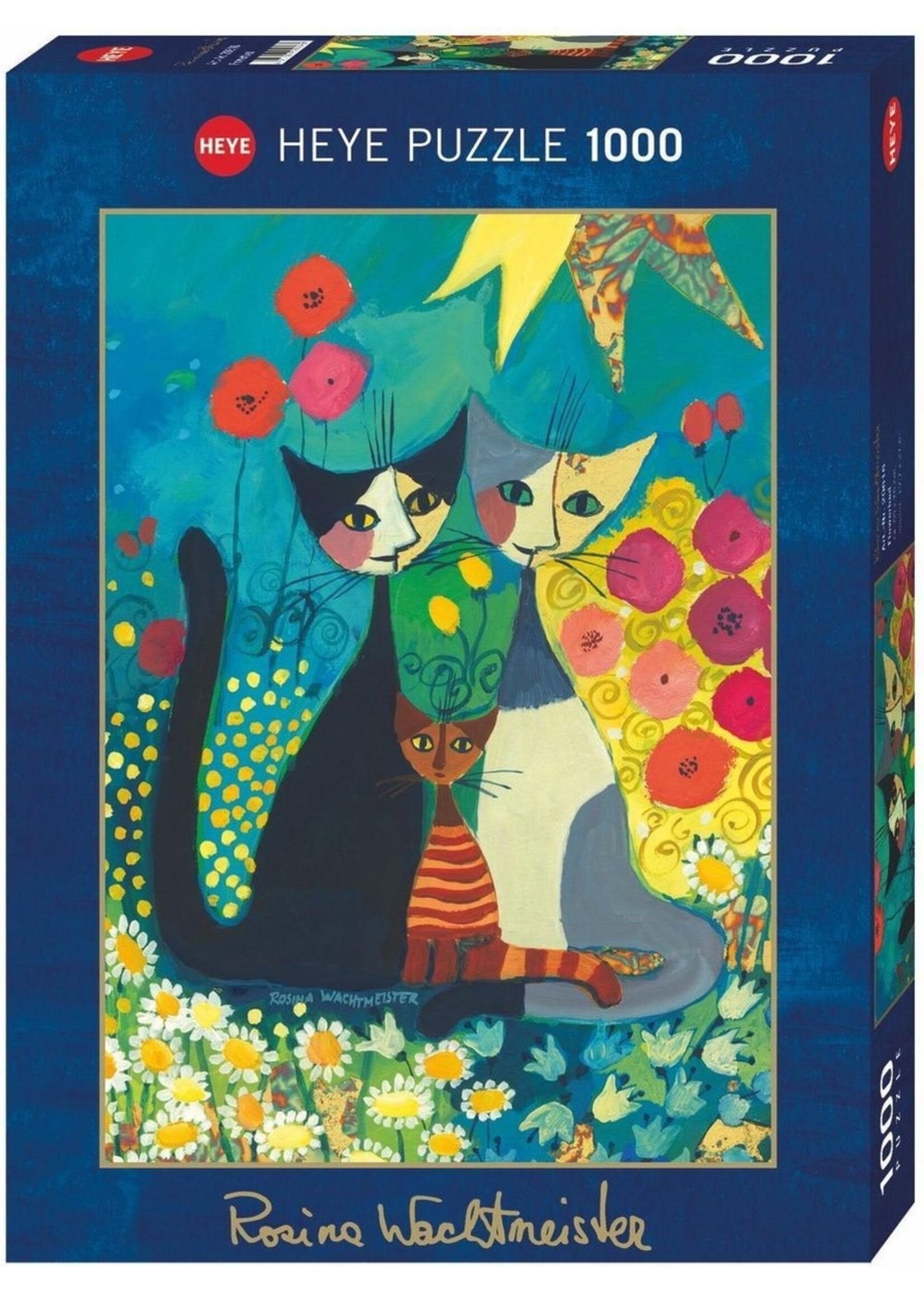 Heye Heye puzzel Flowerbed - Rosina Wachtmeister (1000 stukjes)