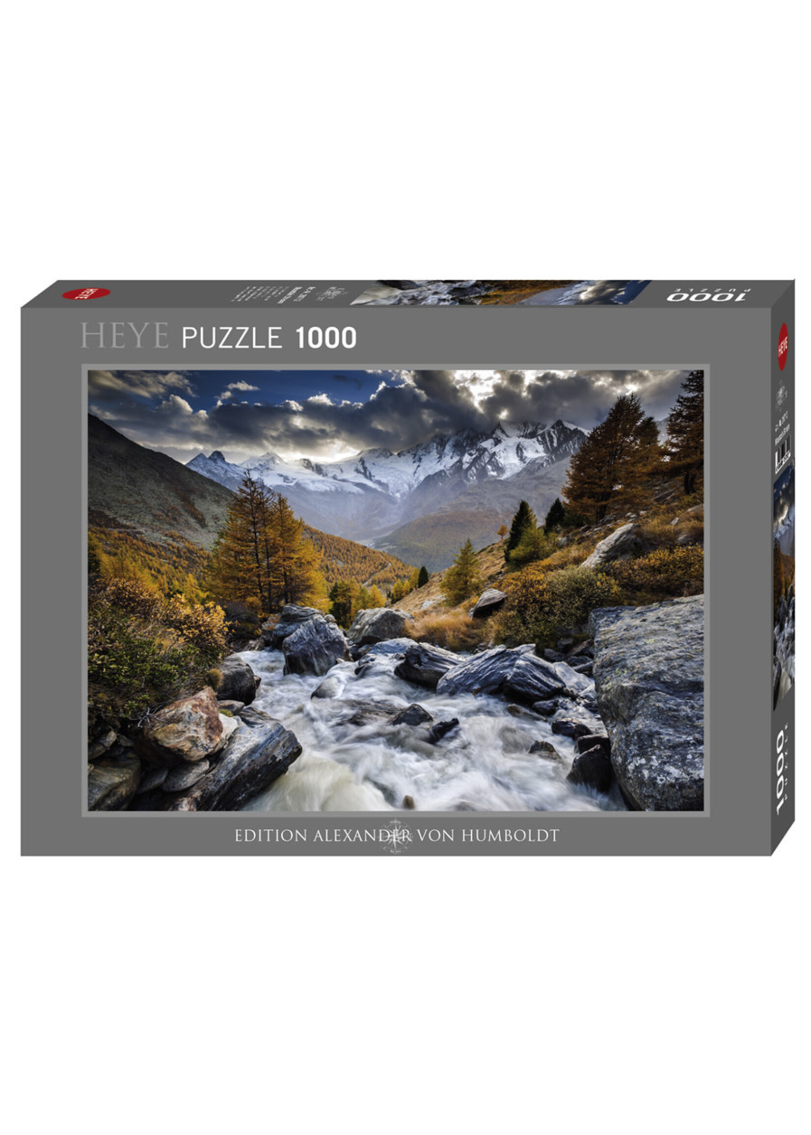Heye Heye puzzel berg met stroming (1000 stukjes)