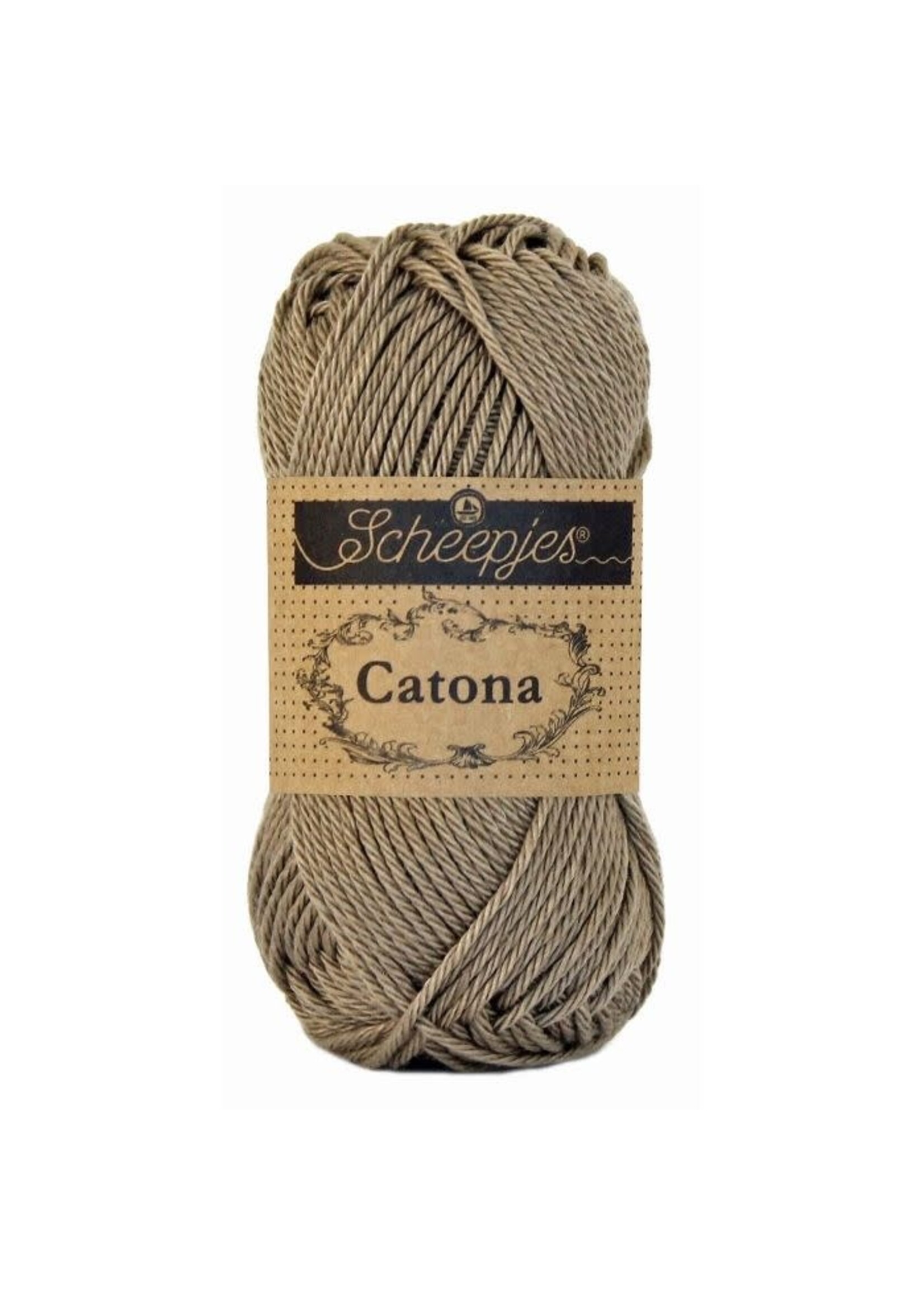 Scheepjes Scheepjes - Catona 50 gram Moon Rock (Grijs/Bruin)