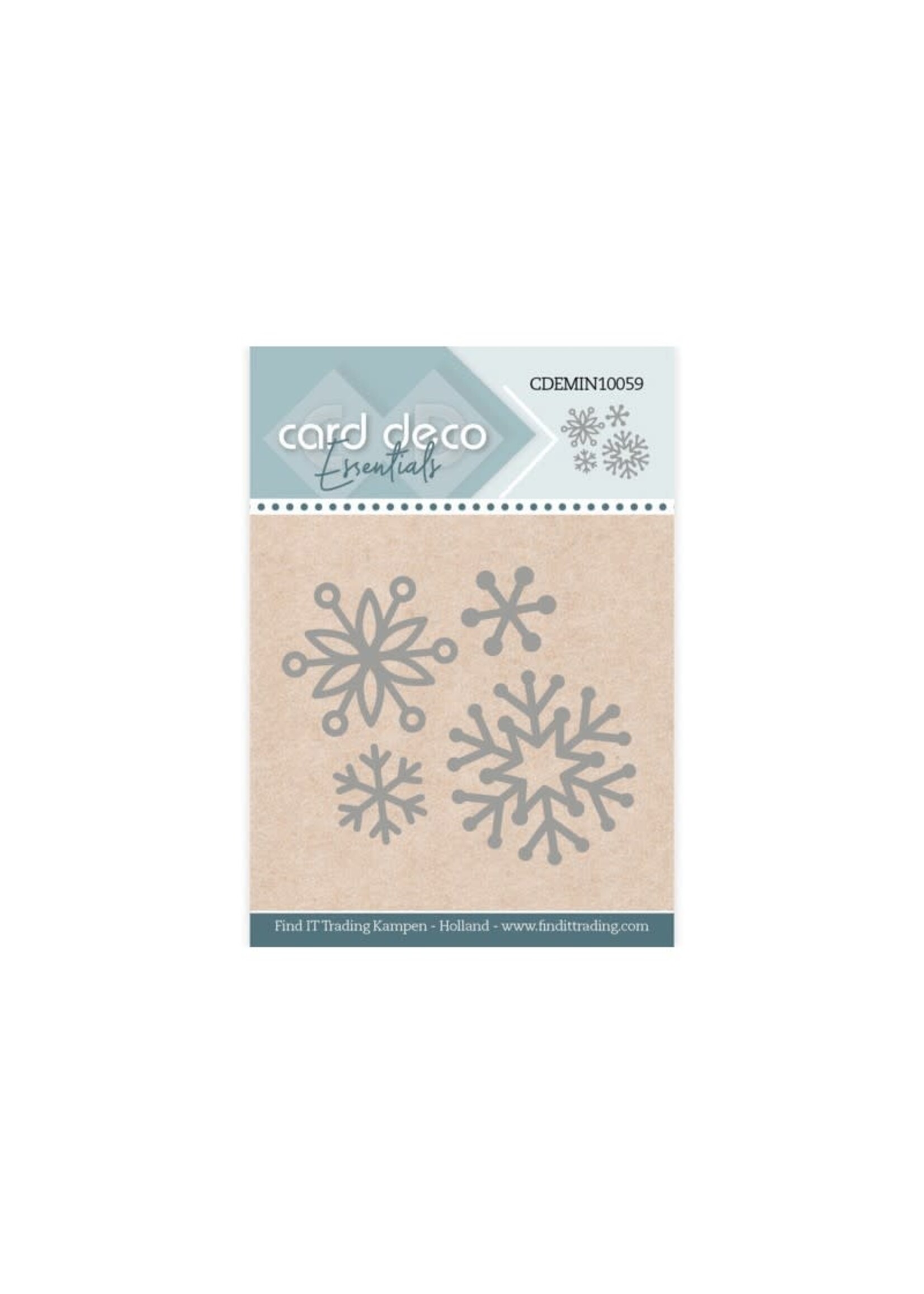 Card deco Card Deco Essentials - Mini Dies - Snowflakes