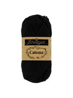Scheepjes Scheepjes - Catona 50 gram Jet Black (Zwart)