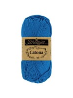 Scheepjes Scheepjes - Catona 50 gram Electric Blue (Blauw 201)