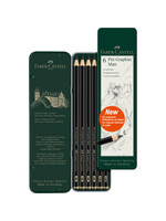 Faber-Castell Faber-Castell Grafietpotlood Pitt (mat, 6 stuks)