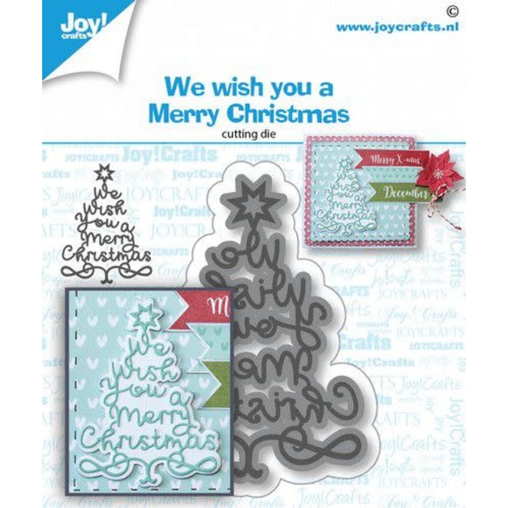 Joy! Joy! Crafts Stansmal - WeWishYou-kerstboom
