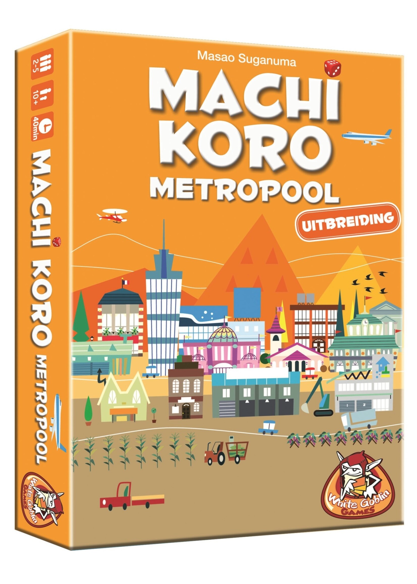 WhiteGoblinGames White Goblin Games Machi Koro: Metropool (uitbreiding)