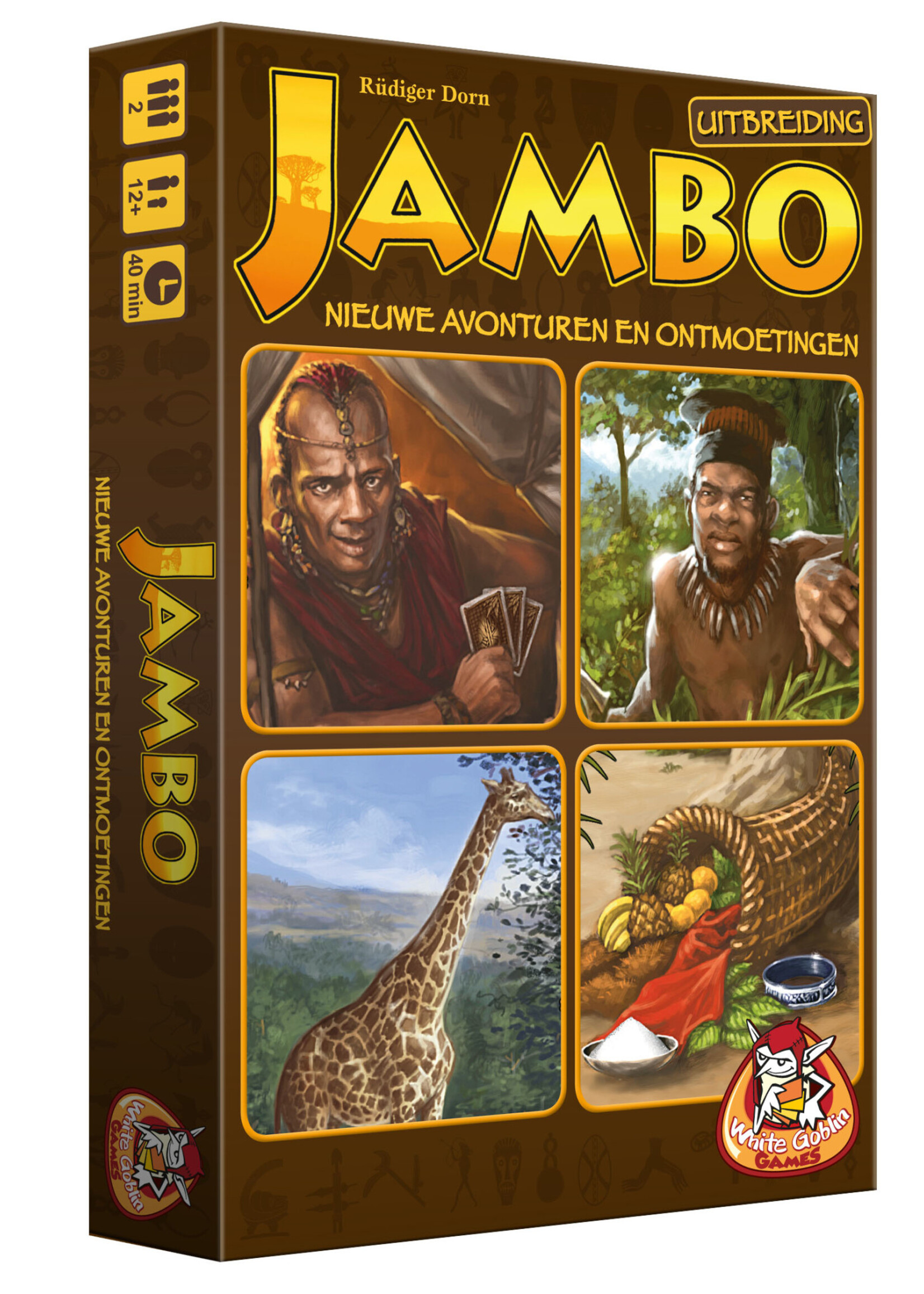 WhiteGoblinGames White Goblin Games Jambo: Nieuwe avonturen en Ontmoetingen