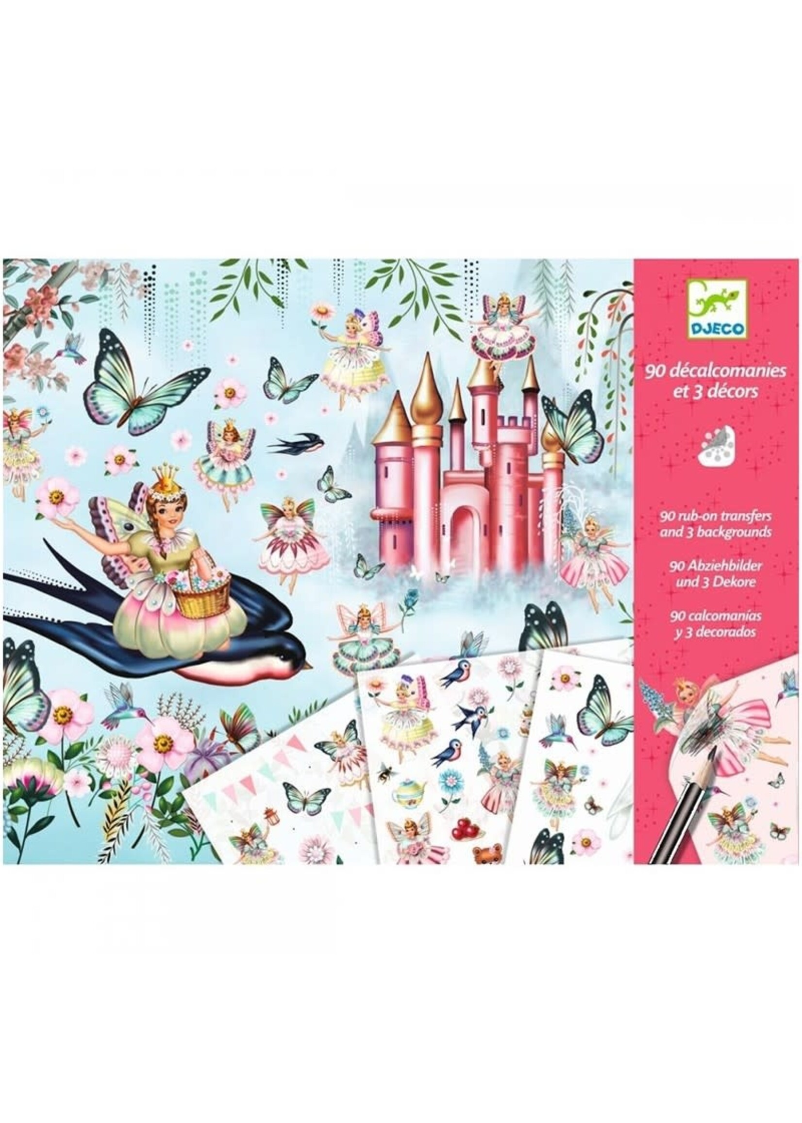 Djeco Djeco 9566 Toverplaatjes - In feeënland