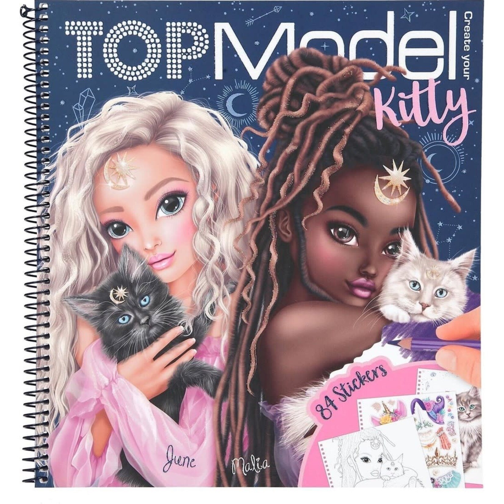 TopModel TOPModel Kleurboek Moonlight