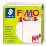 Fimo Fimo - Kids boetseerklei 42 gram Glitterwit