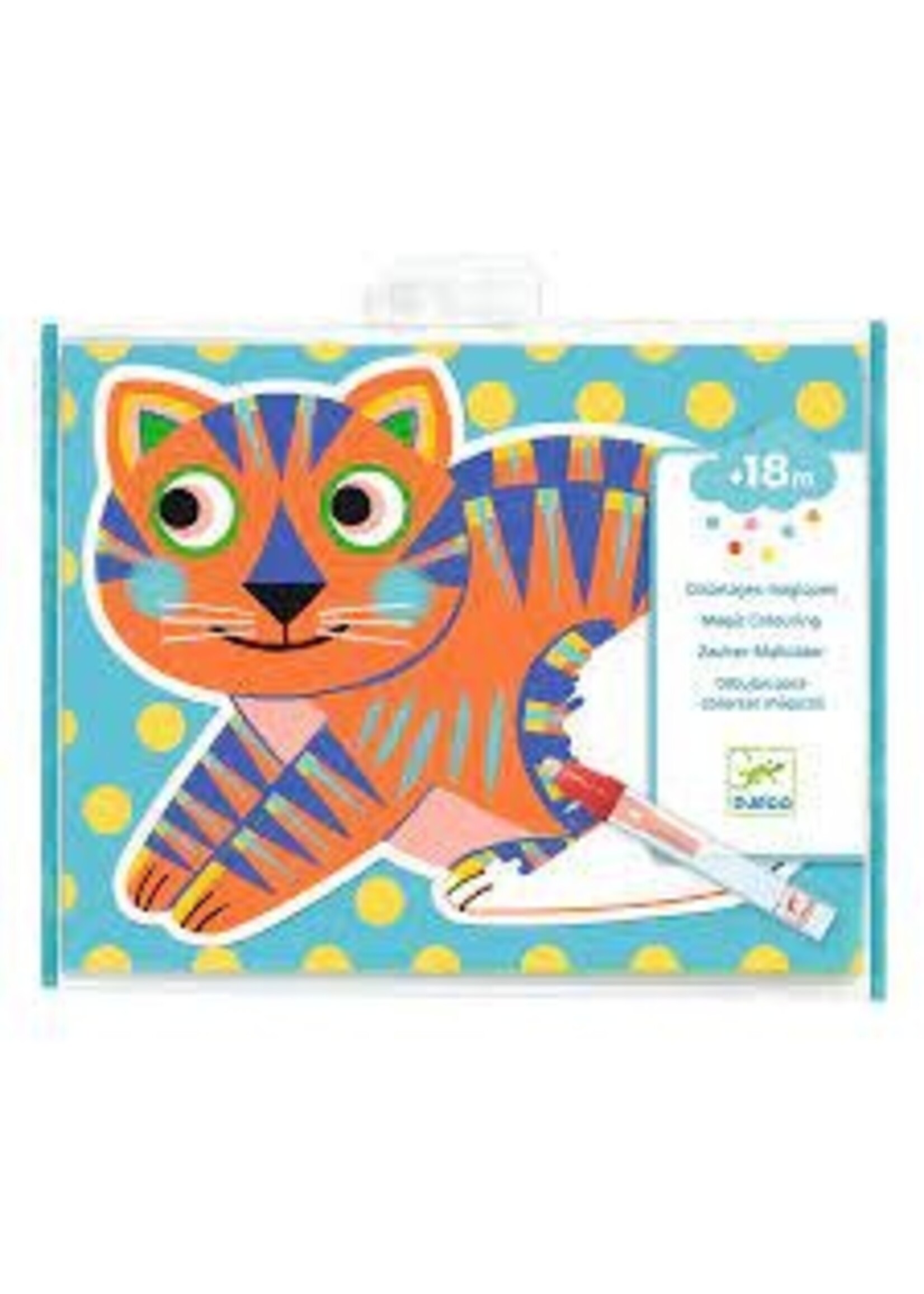 Djeco Djeco 9068 Magisch Kleuren Animaloma