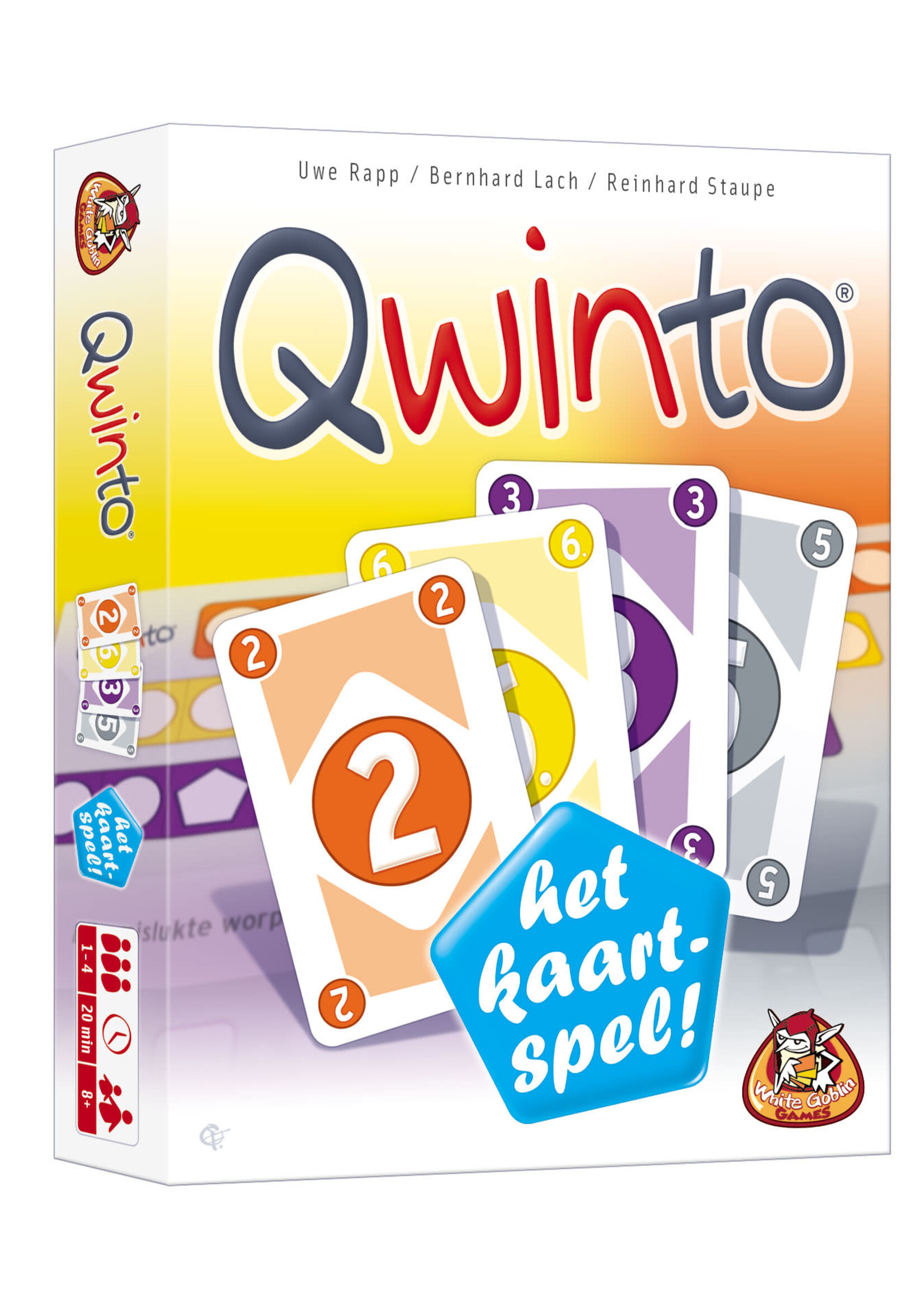WhiteGoblinGames White Goblin Games Qwinto: Het kaartspel