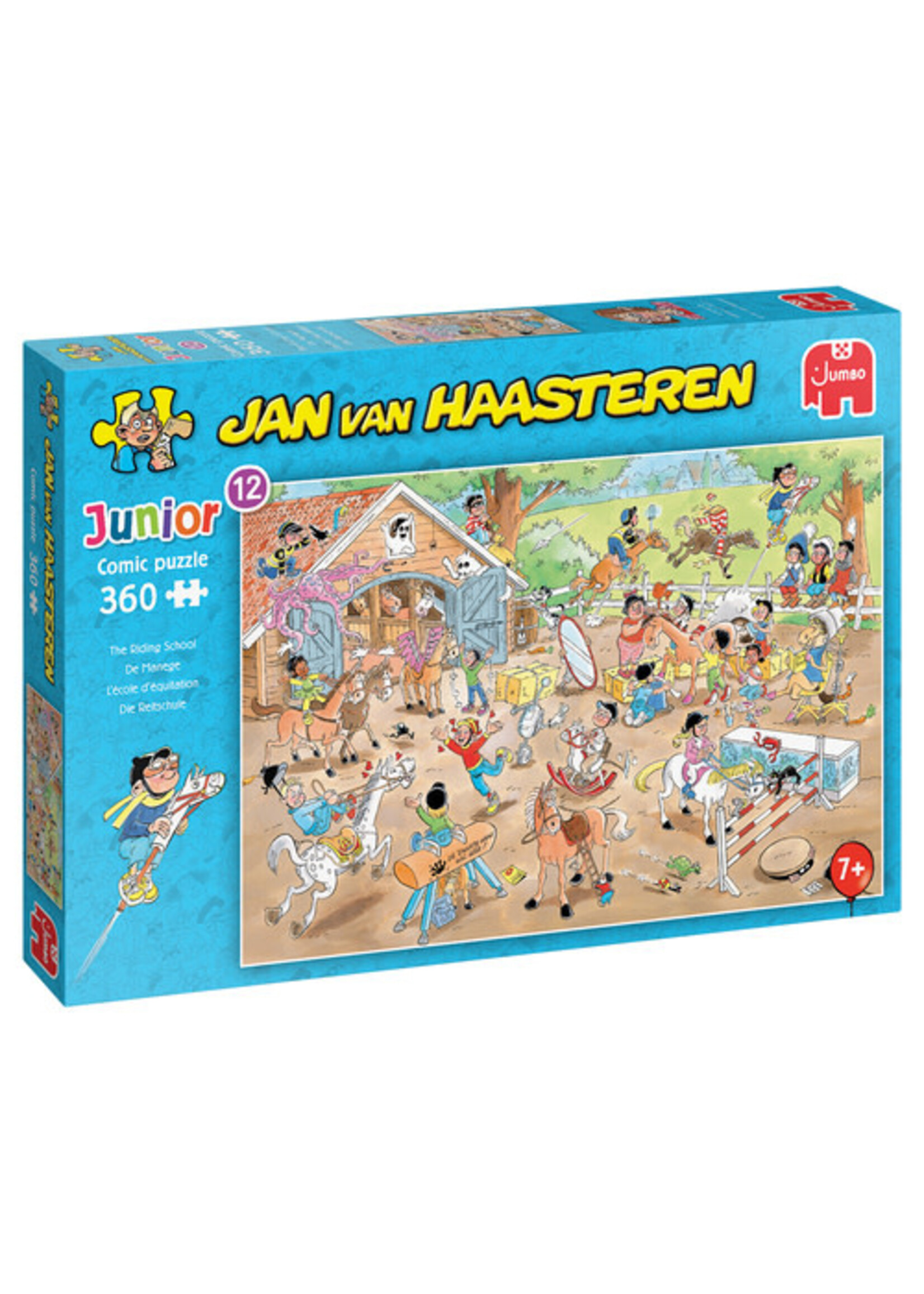 Jumbo Jan van Haasteren - De manege ( 360 stukjes)