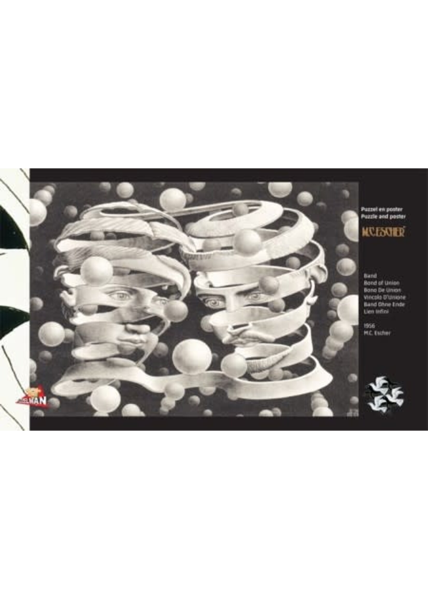 Puzzelman Puzzelman puzzel Band - M.C. Escher (1000 stukjes )