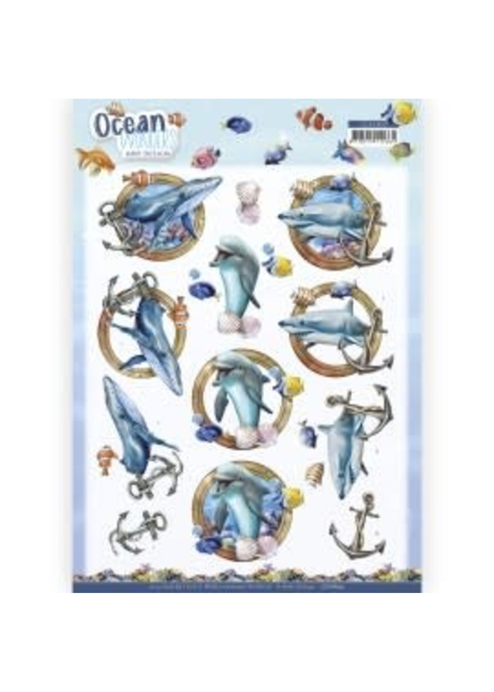 Amy Design 3D Cutting Sheet - Amy Design - Ocean Wonders - Shark