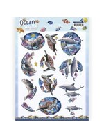 Amy Design 3D Cutting Sheet - Amy Design - Ocean Wonders - Sea Turtle