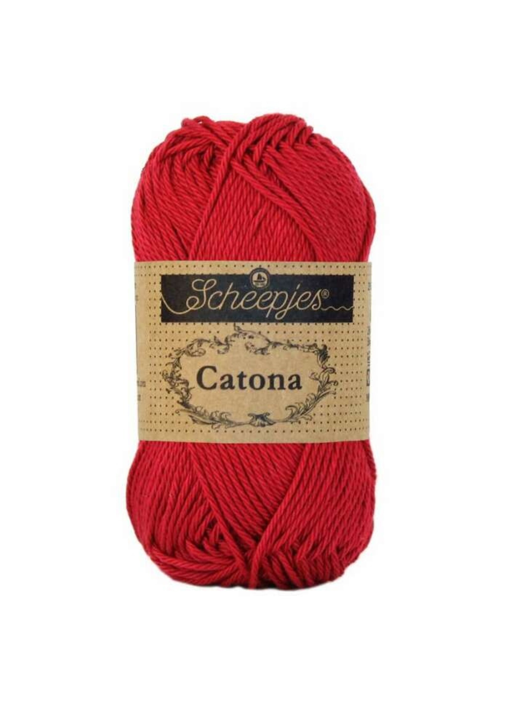 Scheepjes Scheepjes - Catona 50 gram Scarlet (Rood/Roze)